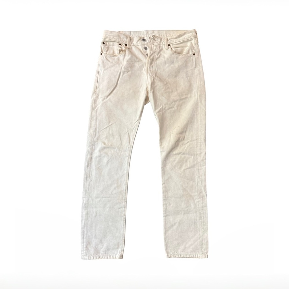 Levi White Denim Jeans